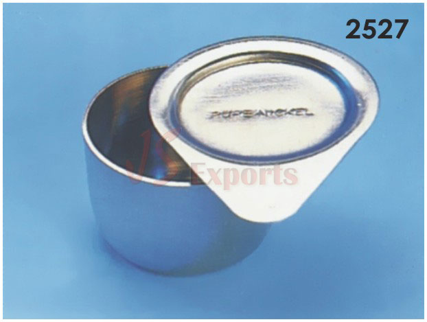 CRUCIBLE WITH LID, NICKEL